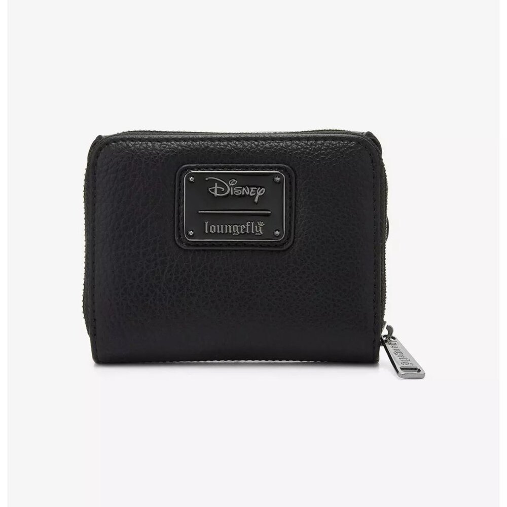 Loungefly Disney Minnie Mouse Pebble Textured Black Mini Backpack and Wallet NWT - Picture 8 of 10